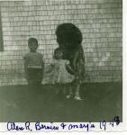 Myself and my sister Bernice with our mother in Glengarry abt 1949