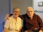 Flora Mae and her old boss Archie Rankin