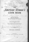 Grandma Jessie Belle's Boston Cookbook