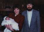 Meaghan and her godparents
