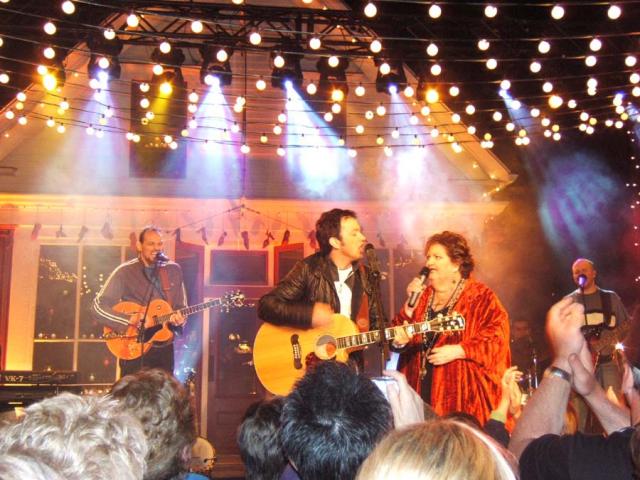 Jimmy Rankin with Rita MacNeil at The Red Shoe