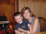 Stacy with her godson -Alex