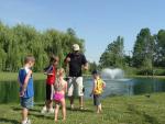 Jack fishing in Romeo
