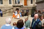 Street entertainment in Edinburgh
