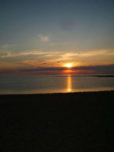 The sun goes down in Port Hood on a great summer for Mitch
